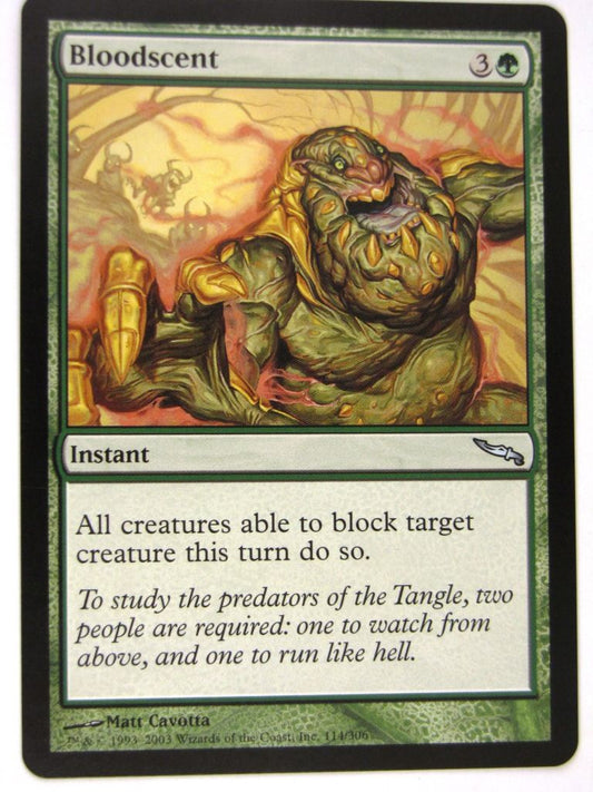 MTG Magic: the Gathering Cards: BLOODSCENT: MRD
