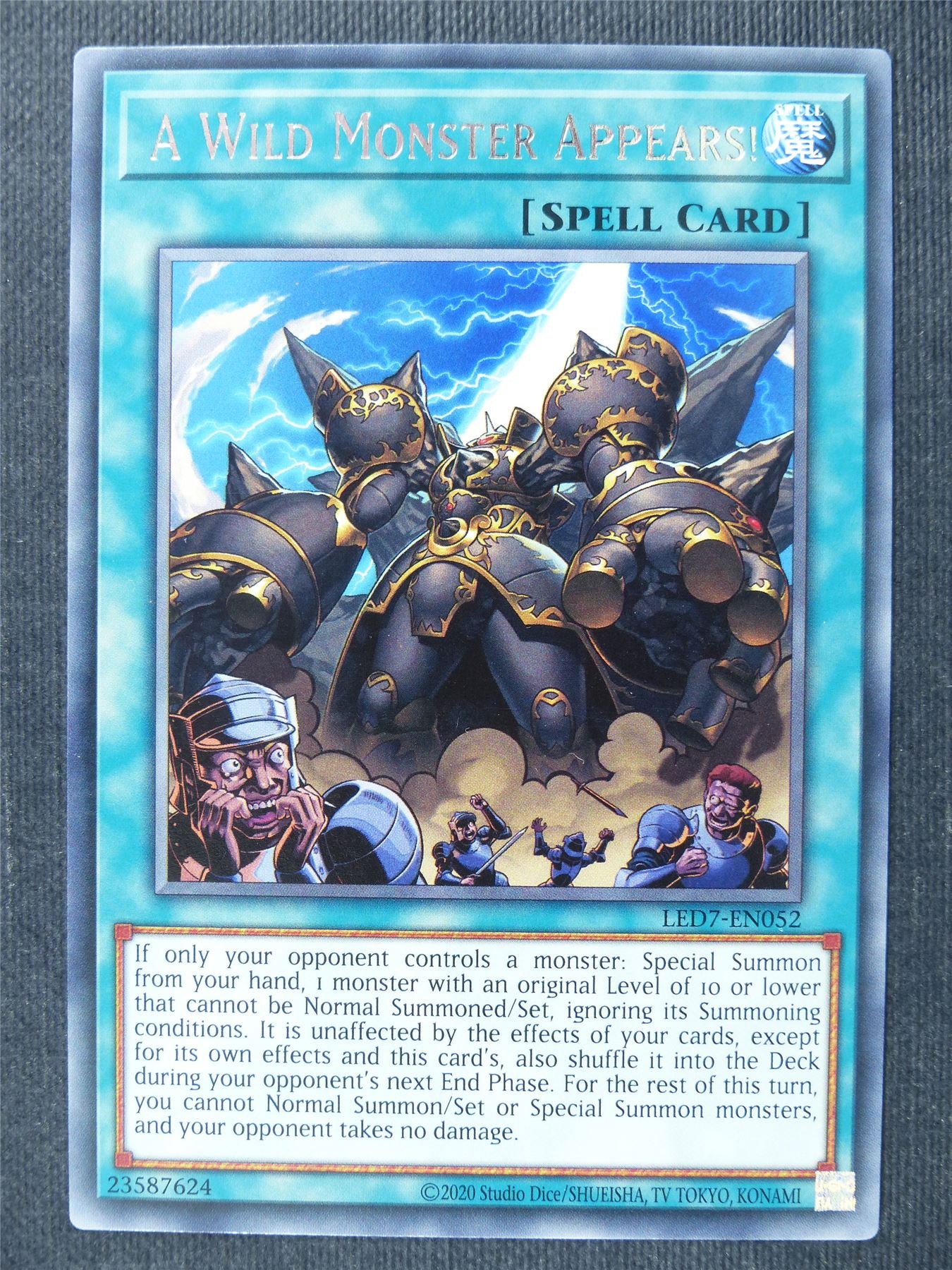 A Wild Monster Appears! LED7 Rare - 1st ed Yugioh Cards #36M