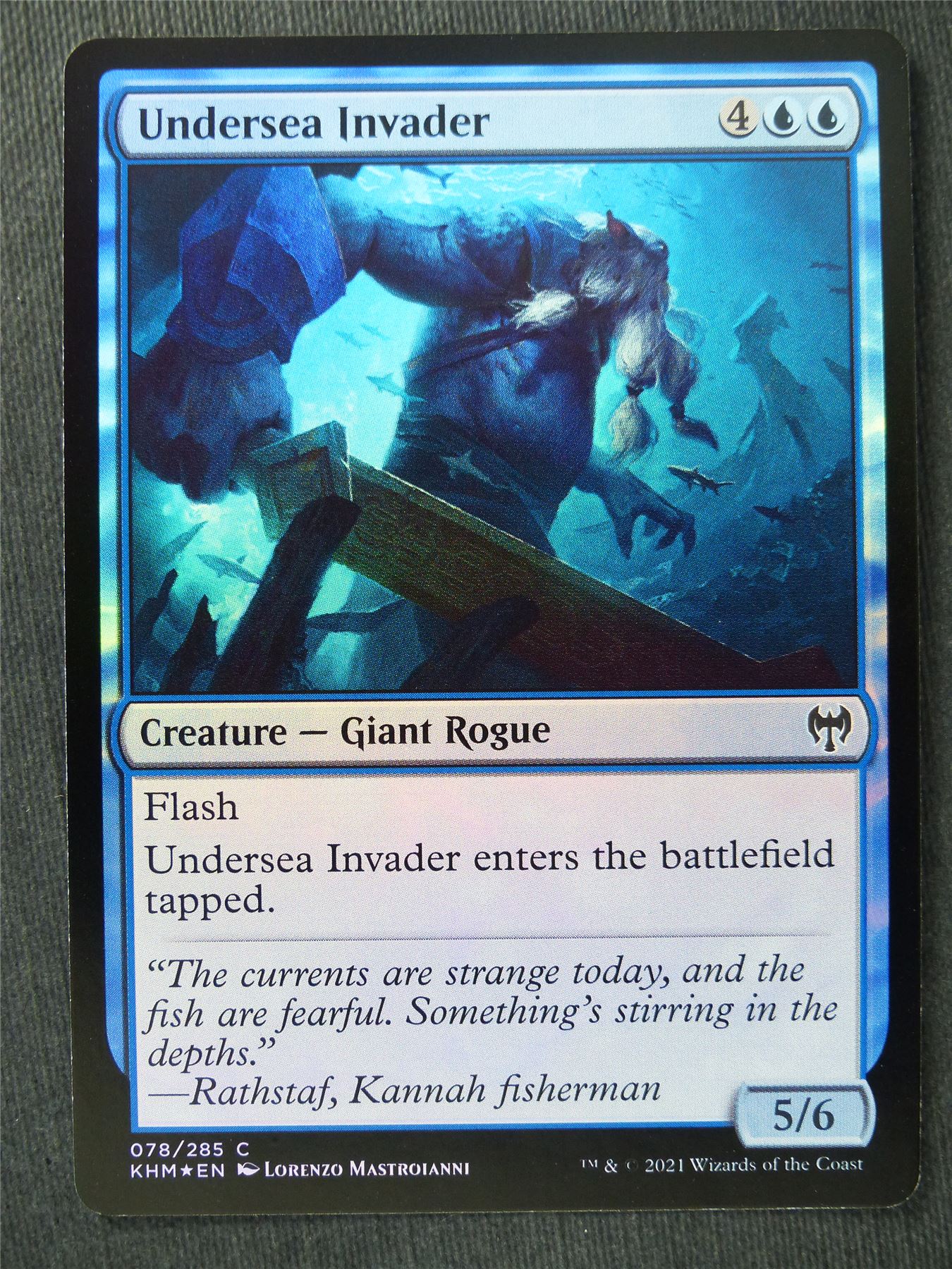 Undersea Invader Foil - Mtg Magic Cards #WL