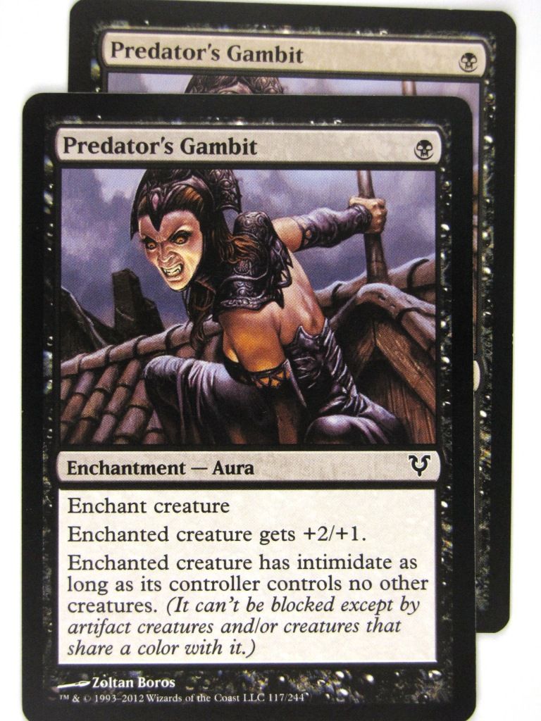 MTG Magic: The Gathering Cards: PREDATOR'S GAMBIT x2: AVR