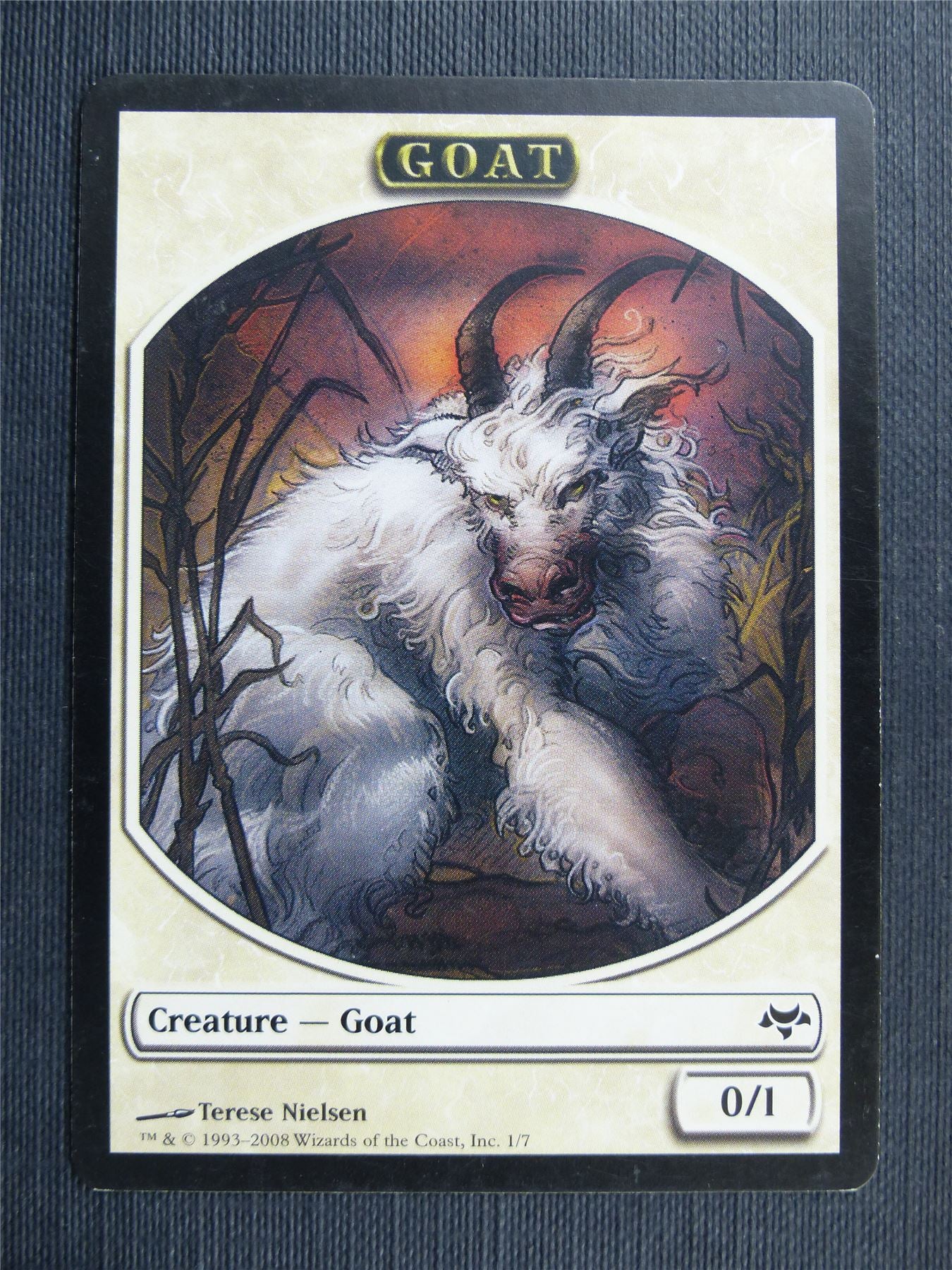 Goat Token - Mtg Magic Cards #45U