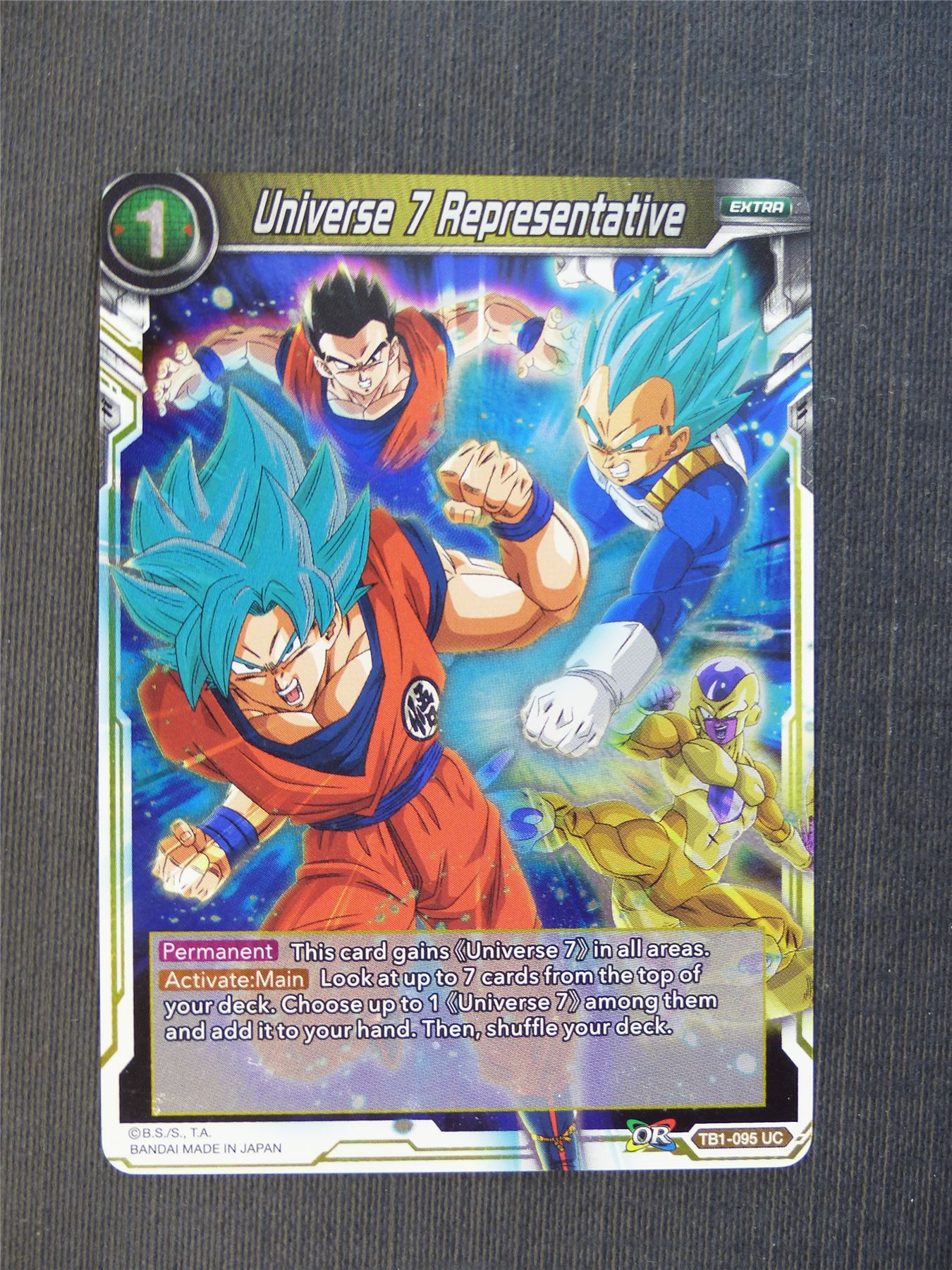 Universe 7 Representative UC Foil - Dragon Ball Super Cards #4SB