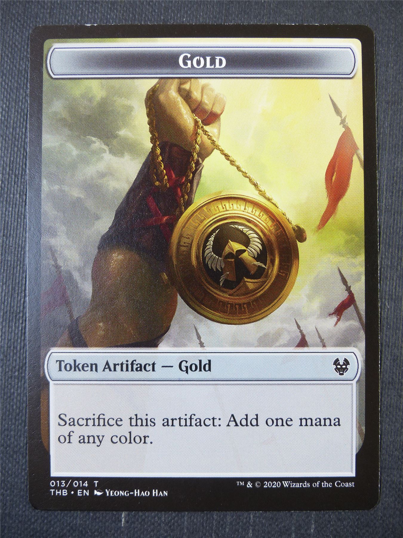 Gold Token - Mtg Card #12M