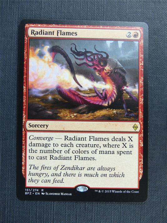 Radiant Flames - Mtg Magic Cards #47M