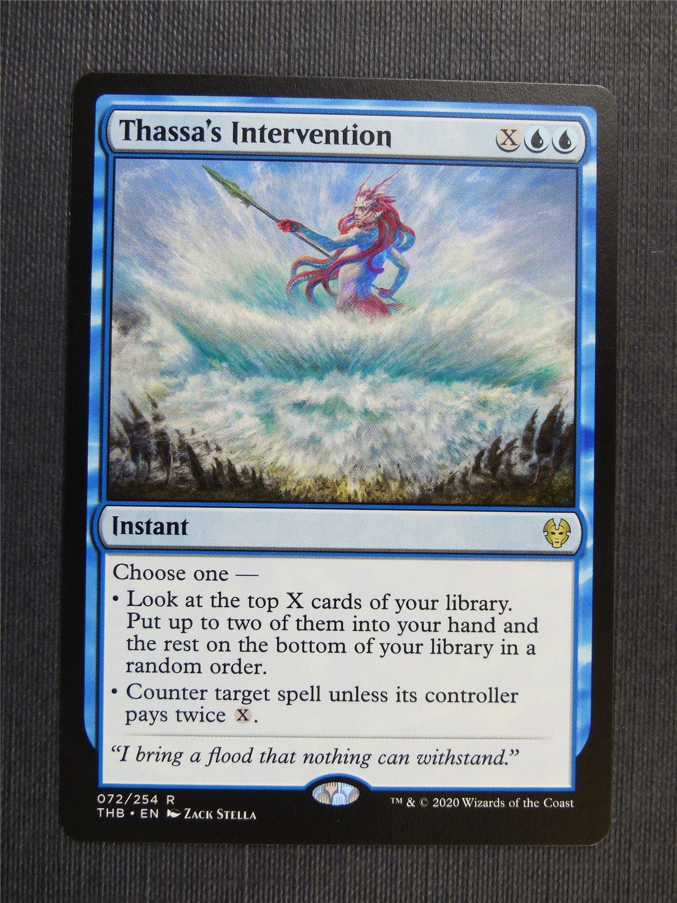 Thassa's Intervention - Mtg Magic Cards #174