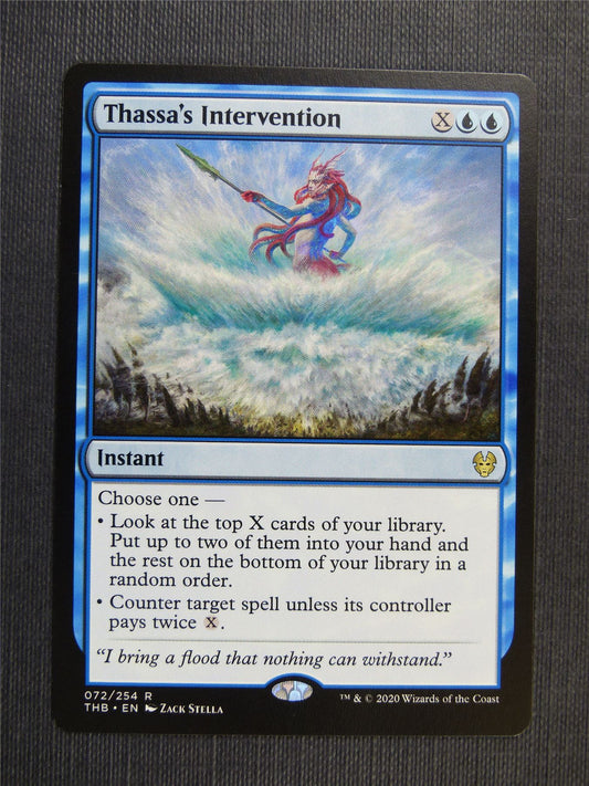 Thassa's Intervention - Mtg Magic Cards #174