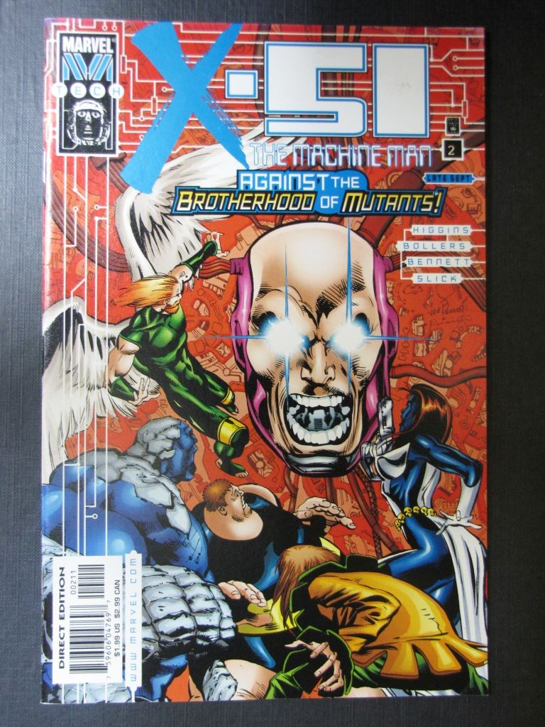 X-51 The Machine Man #2 - Marvel Comics #1DQ