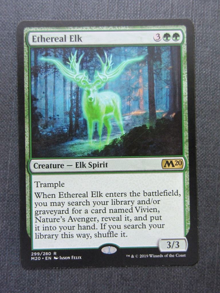 Ethereal Elk - Mtg Magic Cards # 10A68