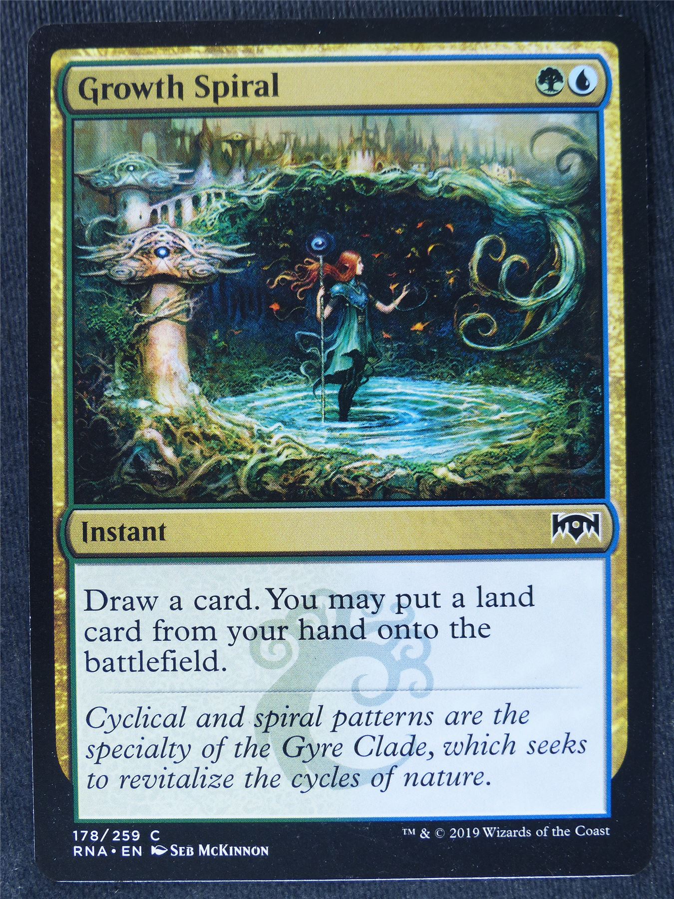 Growth Spiral - Mtg Magic Cards #1HM