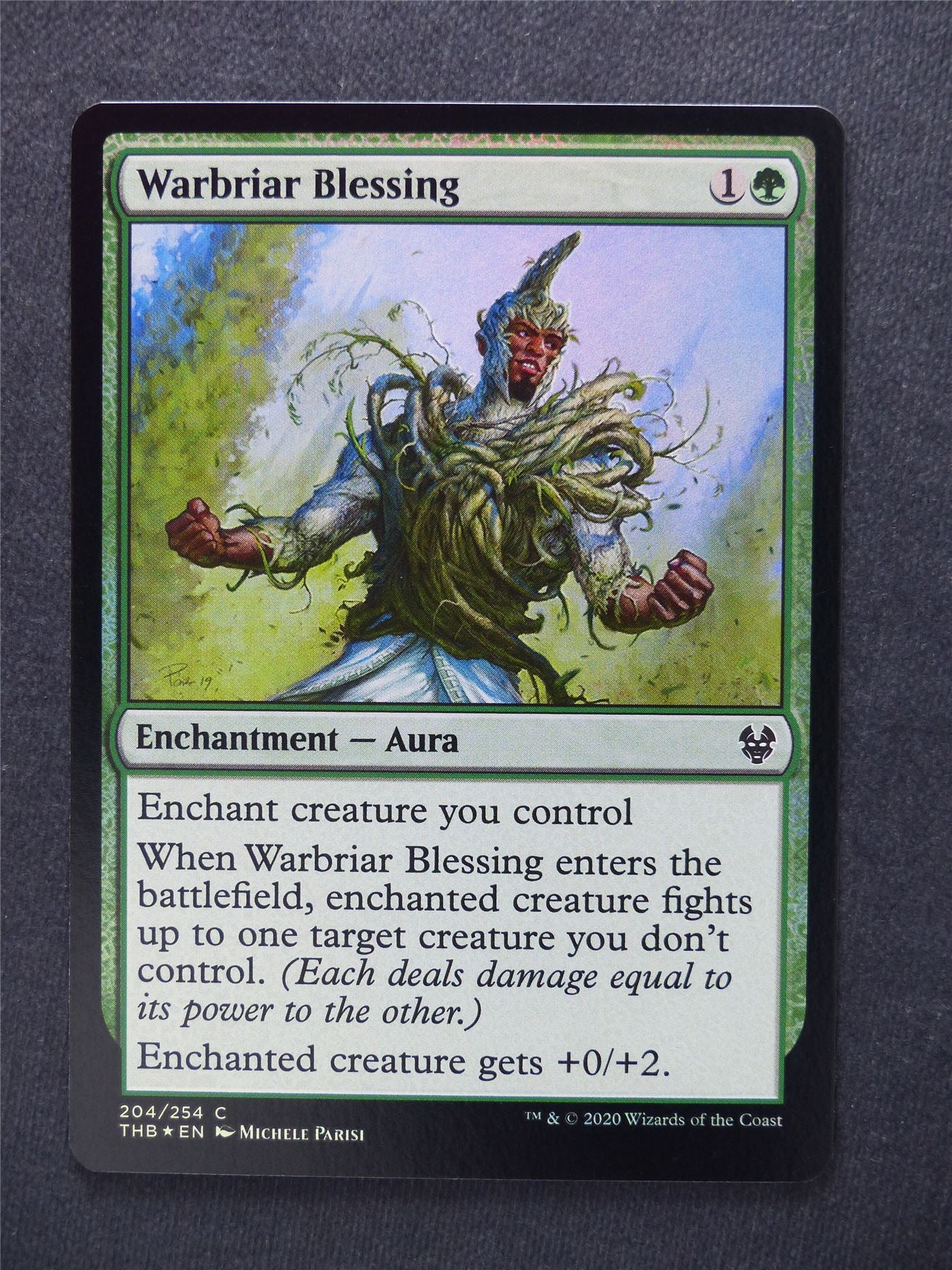 Warbriar Blessing Foil - Mtg Magic Cards #WH