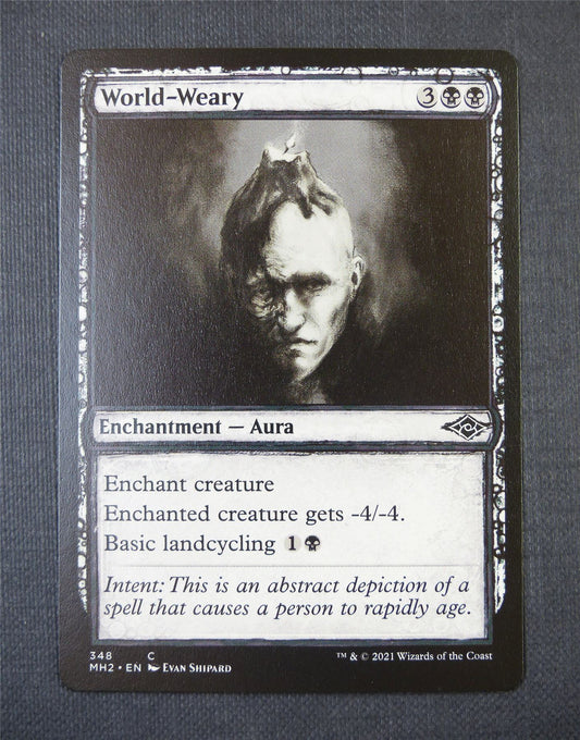 World Weary Sketch - Mtg Card #50N