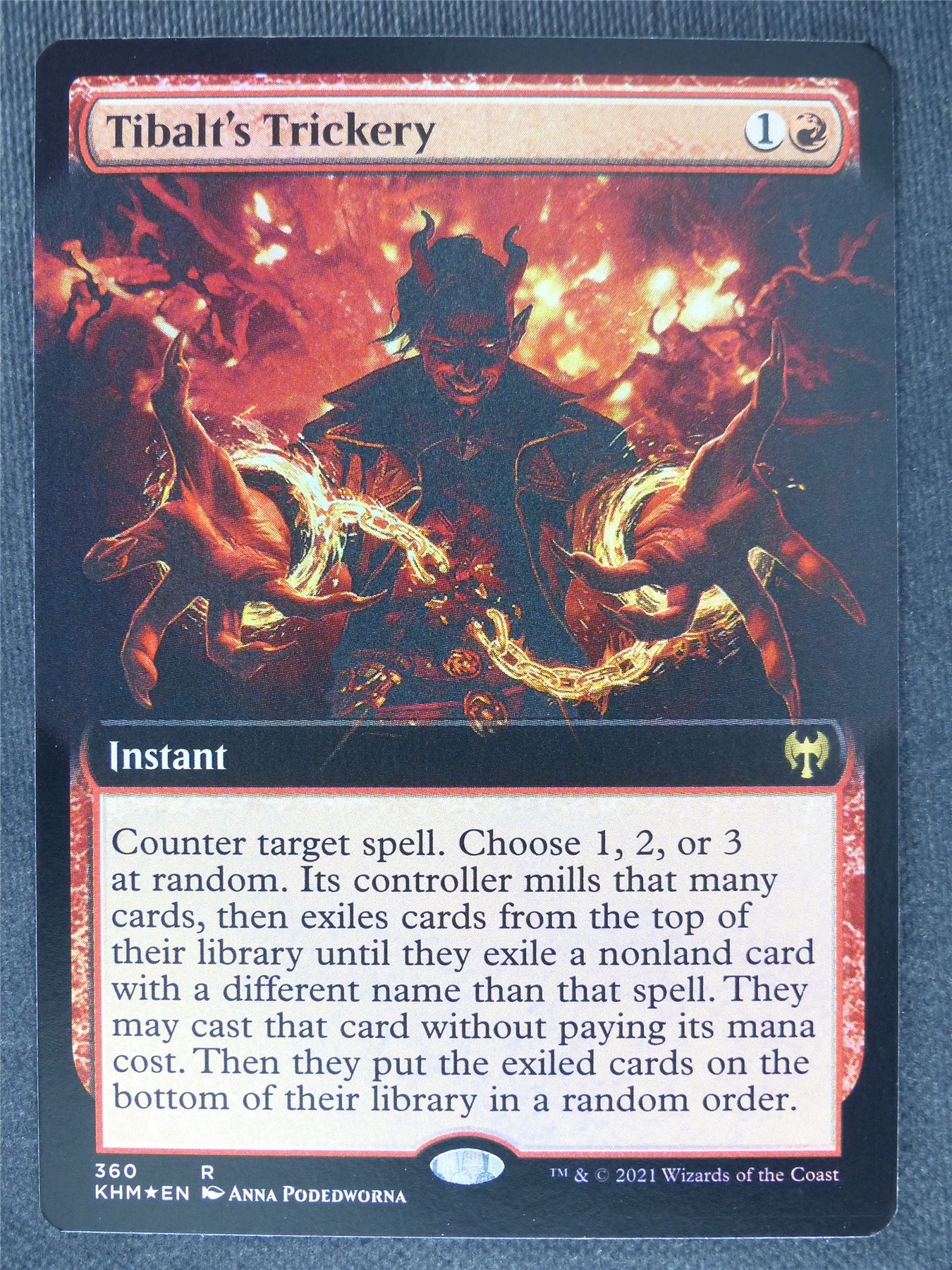 Tibalt's Trickery Extended Foil #BE