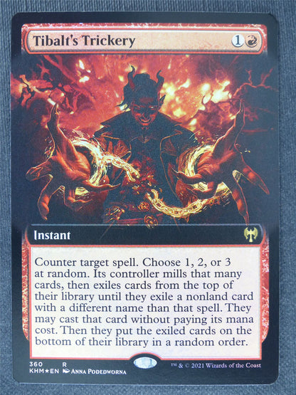 Tibalt's Trickery Extended Foil #BE