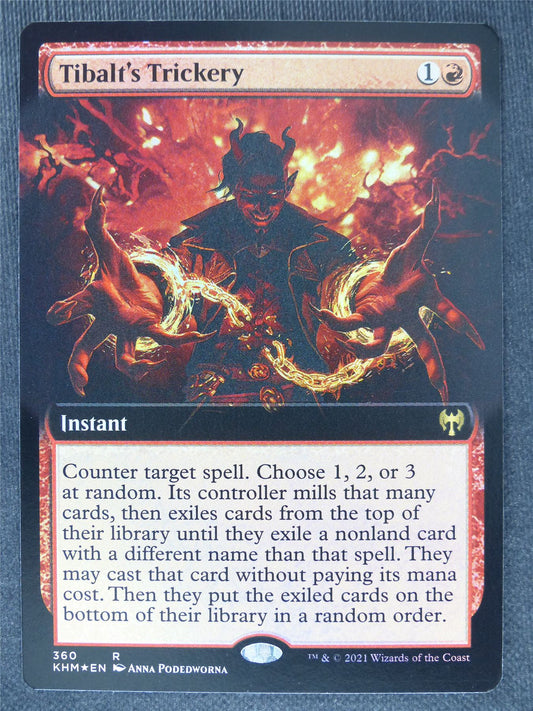 Tibalt's Trickery Extended Foil #BE