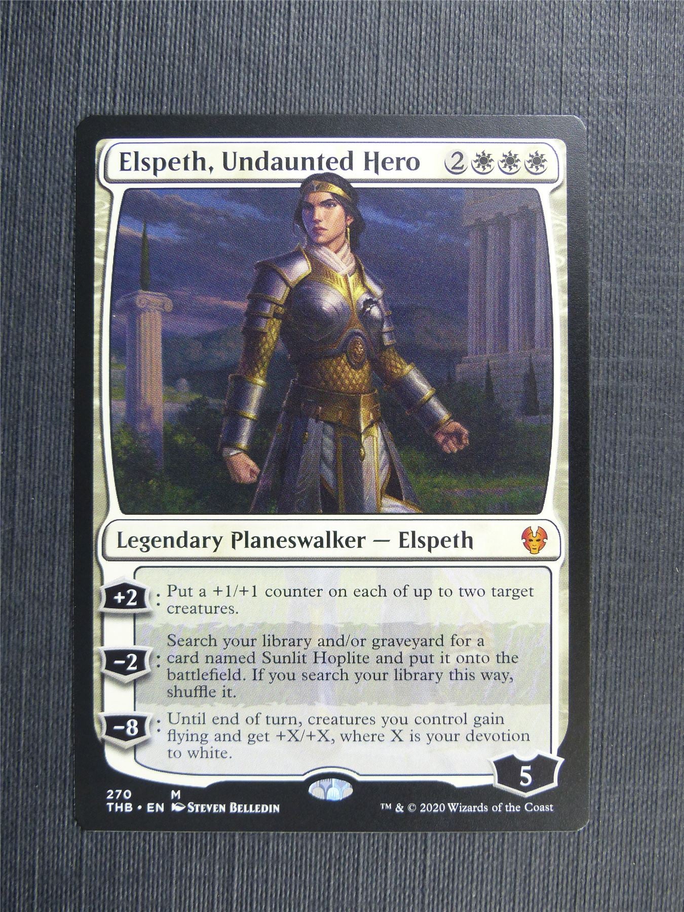 Elspeth Undaunted Hero Nonfoil  #3F8