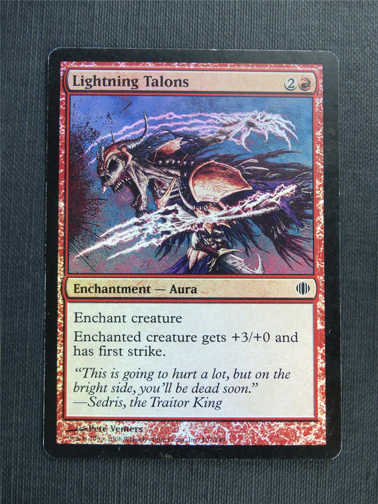 Lightning Talons Foil - Mtg Magic Cards #47J