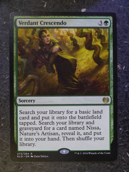 MTG Magic Cards: VERDANT CRESCENDO RARE # 6H95