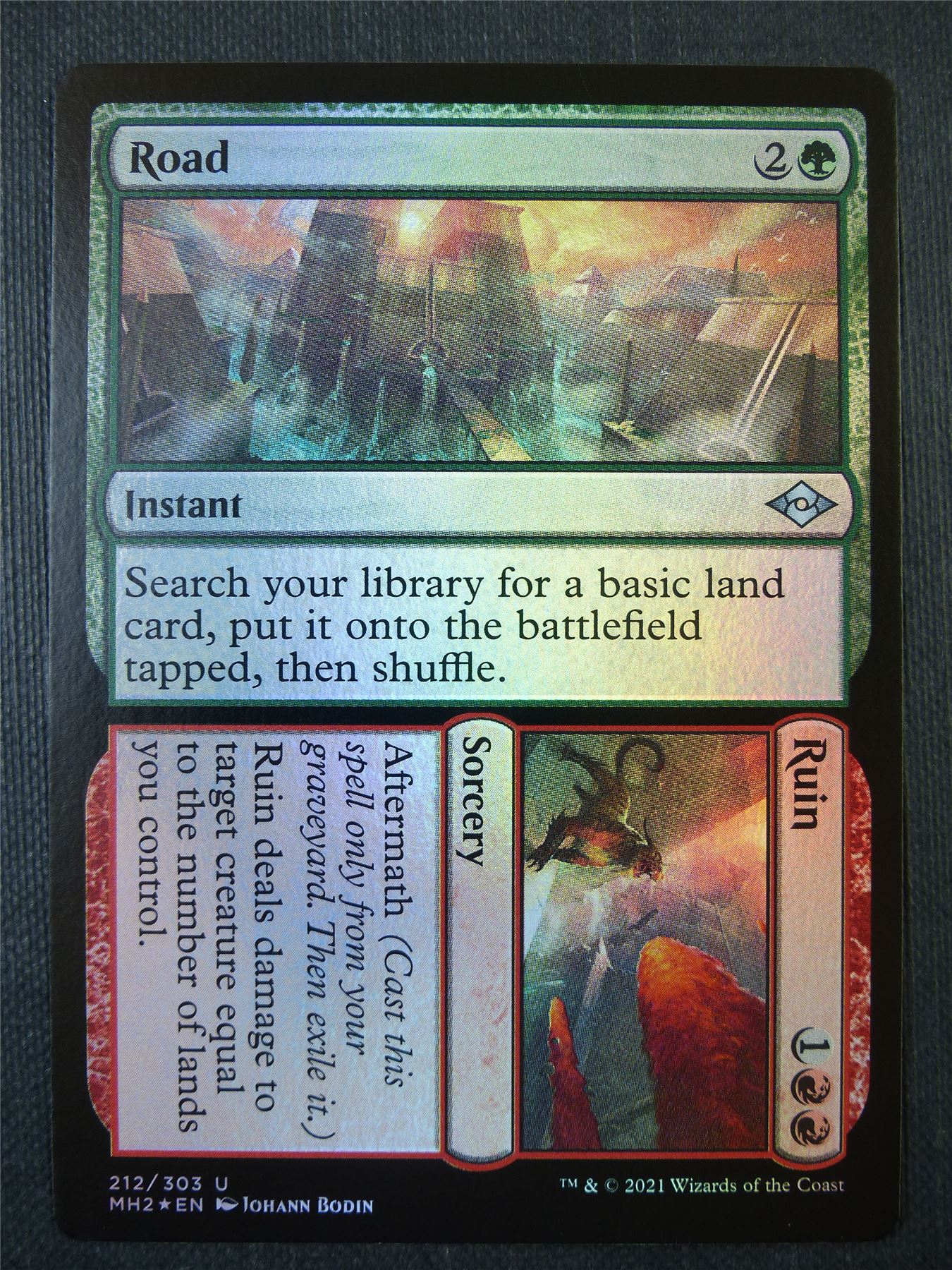 Road Ruin Foil - Mtg Card #98K