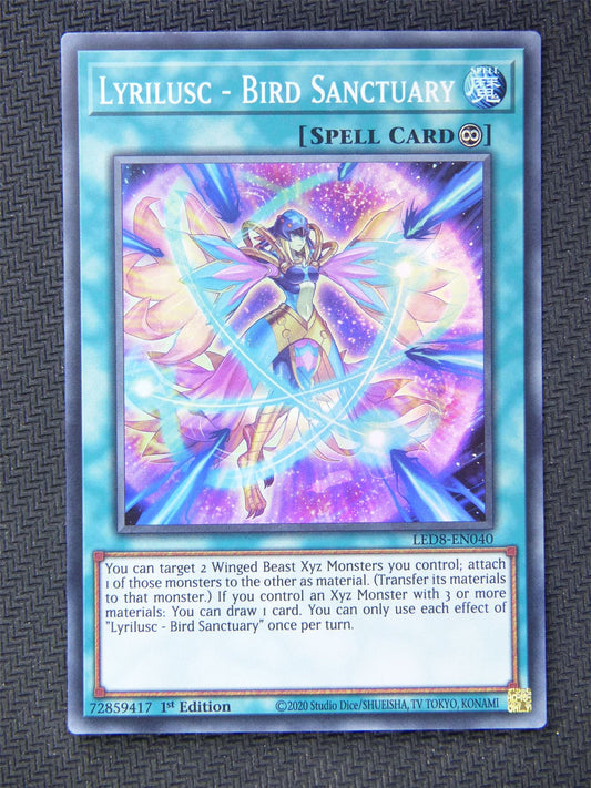 Lyrilusc Bird Sanctuary LED8 Super Rare - Yugioh Card #5H4