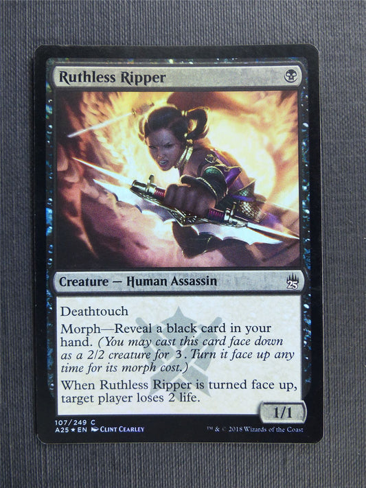 Ruthless Ripper Foil - Mtg Magic Cards #3DE