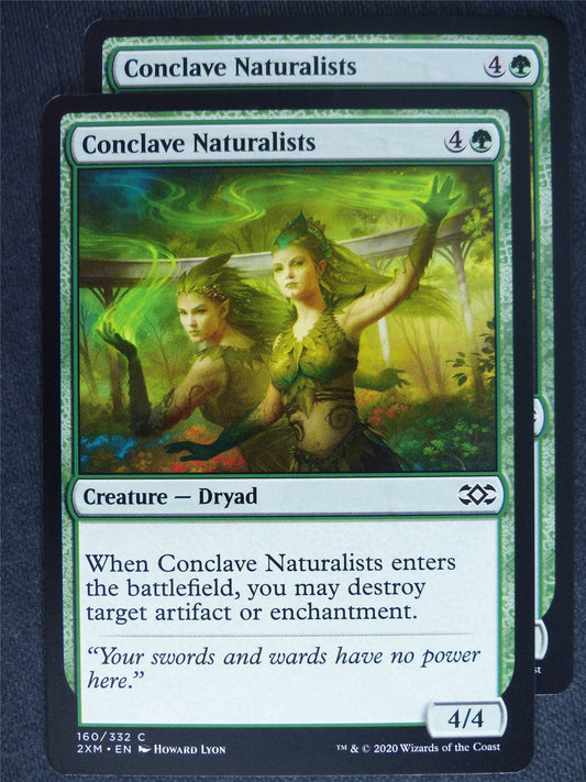 Conclave Naturalists x2 - Double Masters - Mtg Magic Cards #6P