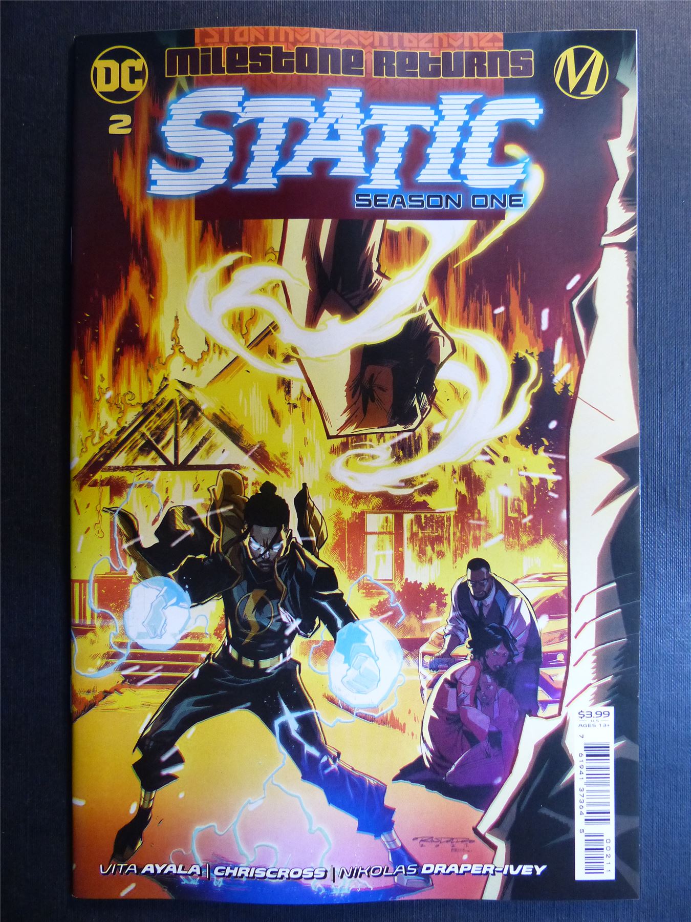 STATIC Season One #2 - Sept 2021 - DC Comics #17A