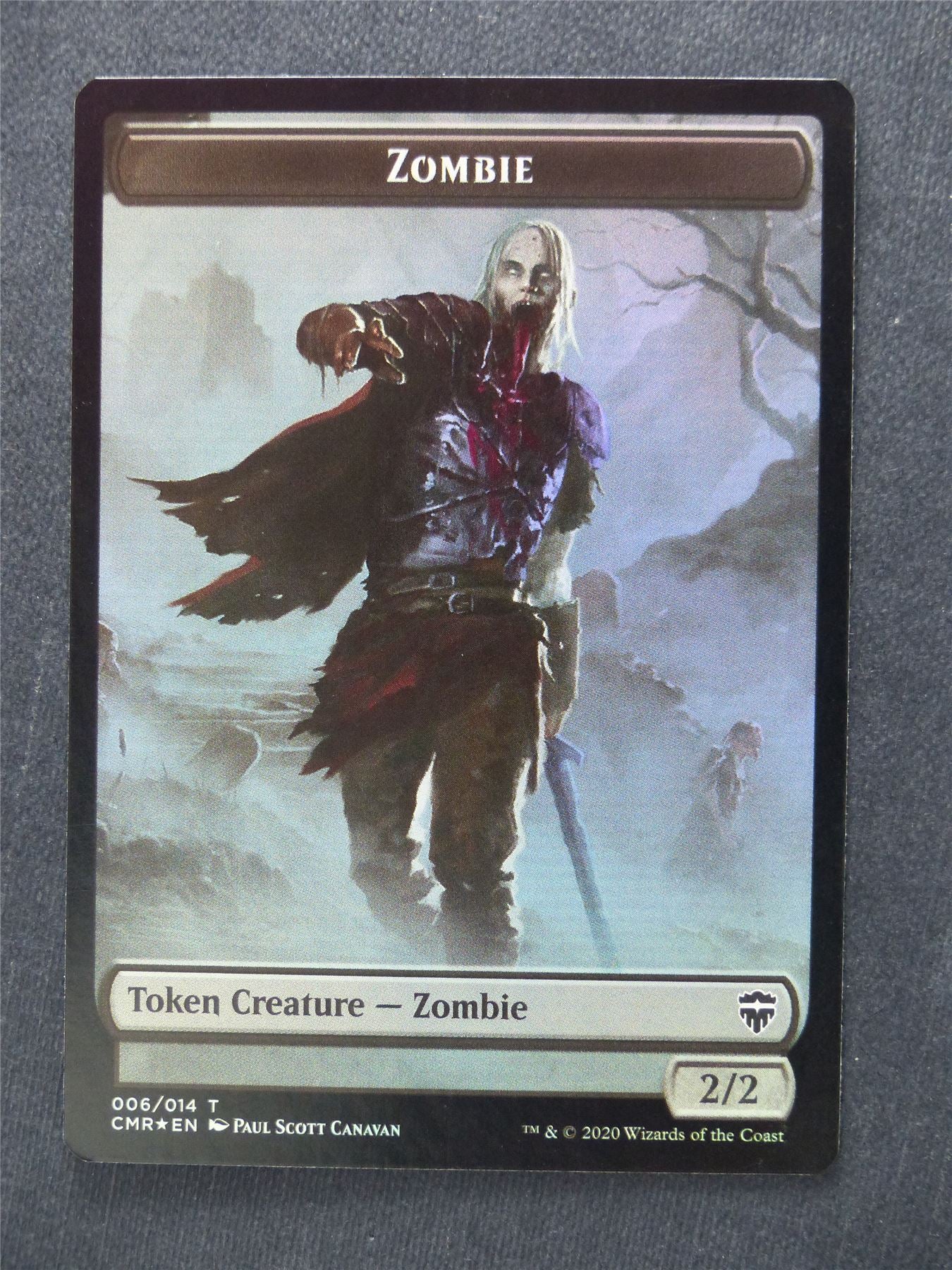 Zombie Golem - Foil Token