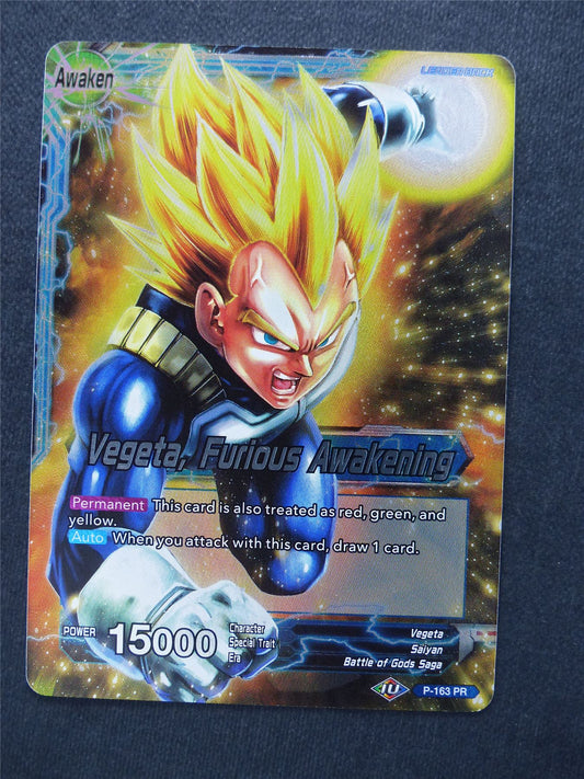 Vegeta Furious Awakening - Dragon Ball Super Cards #XR