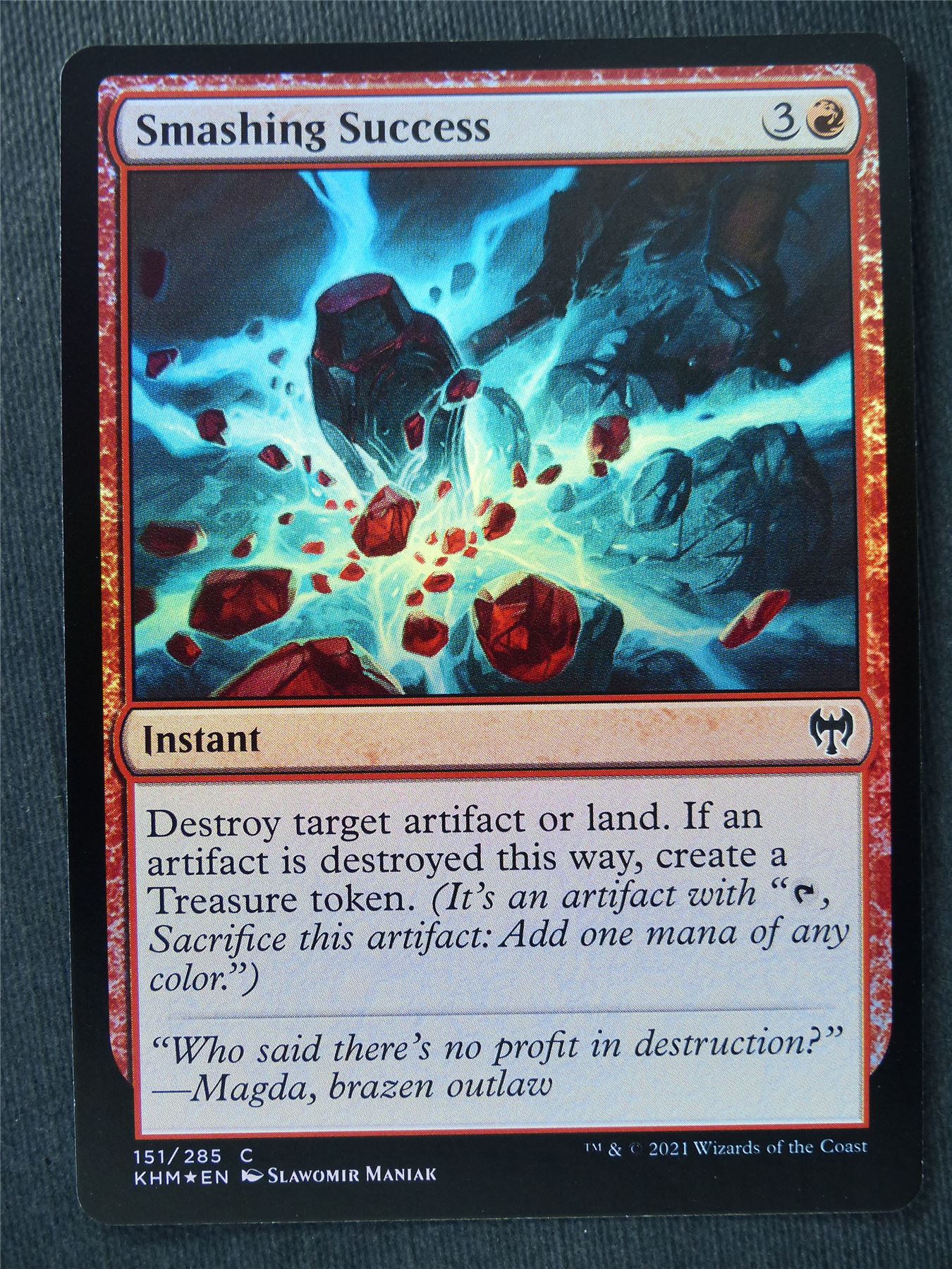 Smashing Success Foil - Mtg Magic Cards #W9