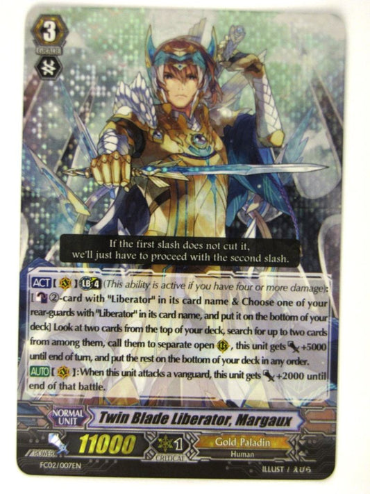 Vanguard Cards: TWIN BLADE LIBERATOR, MARGARUX FC02 # 21C40