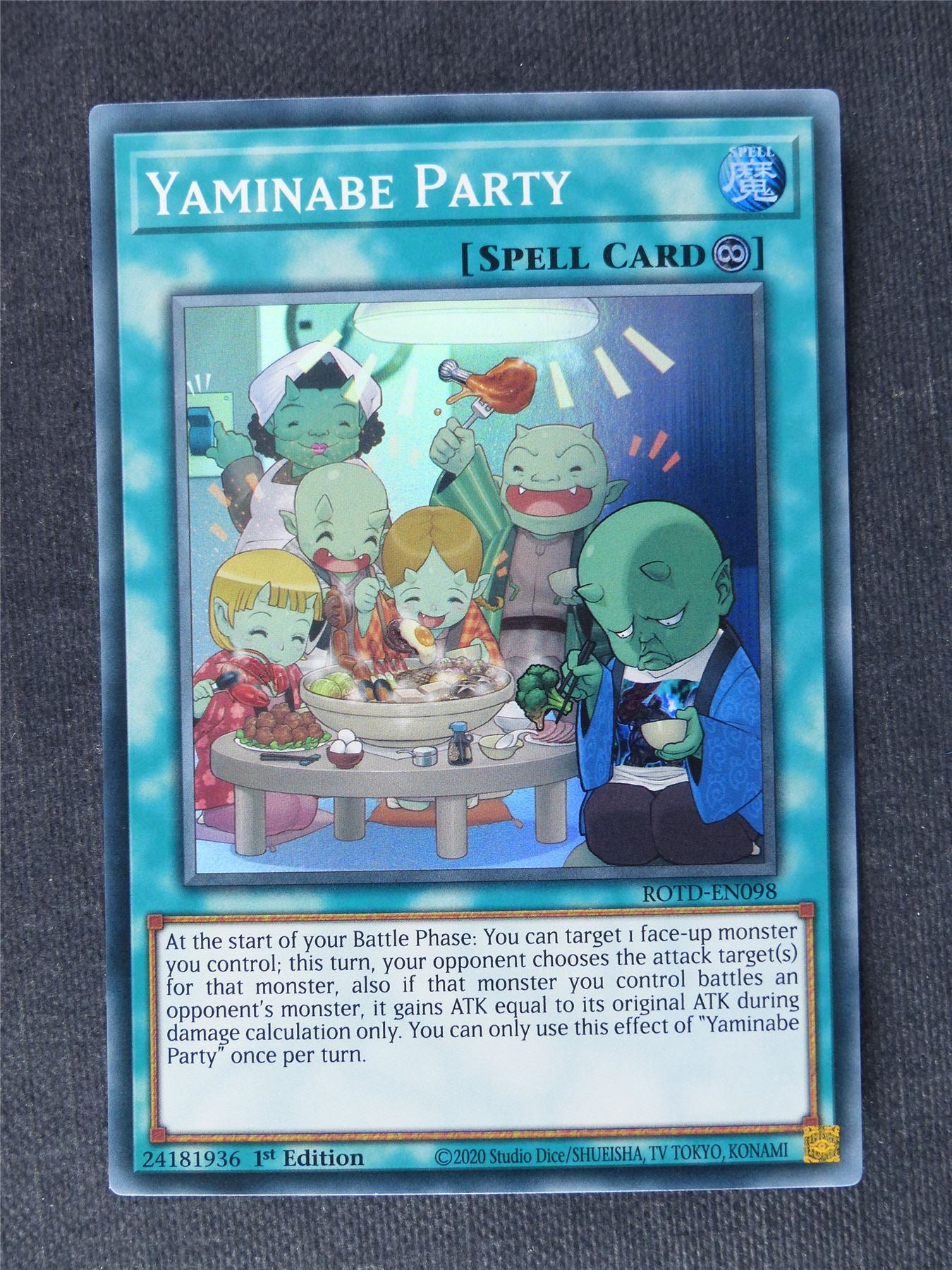 Yaminabe Party ROTD Super Rare - 1st ed - Yugioh Cards #QV