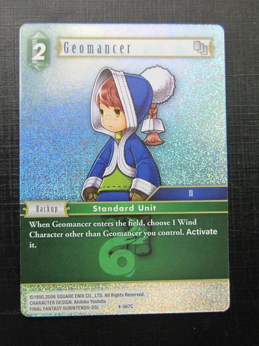 Geomancer 4-067C Foil - Final Fantasy Card # 1D39