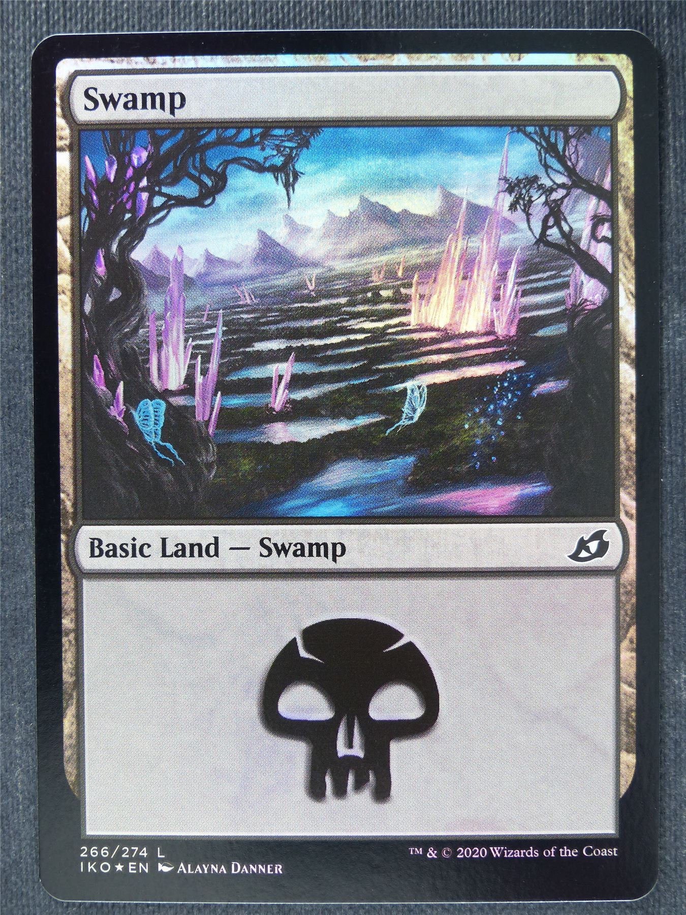 Swamp 266/274 Foil - Mtg Magic Cards #RE