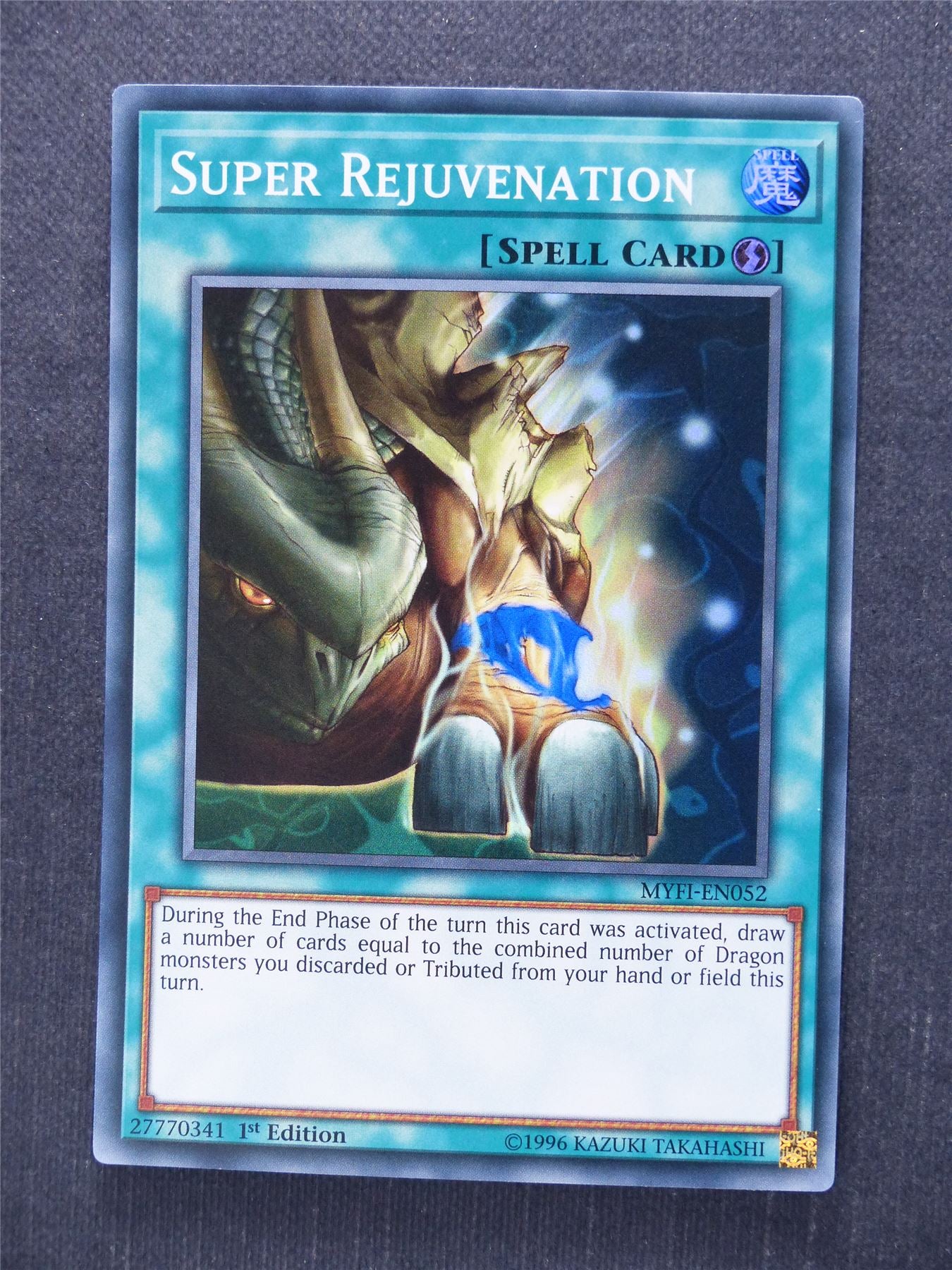 Super Rejuvenation MYFI Super Rare - 1st ed - Yugioh Cards #LW