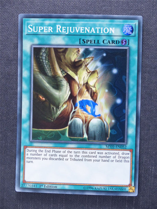 Super Rejuvenation MYFI Super Rare - 1st ed - Yugioh Cards #LW