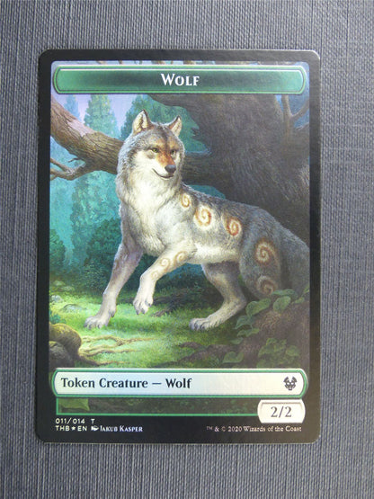 Wolf / Human Soldier Token Foil  #3JI