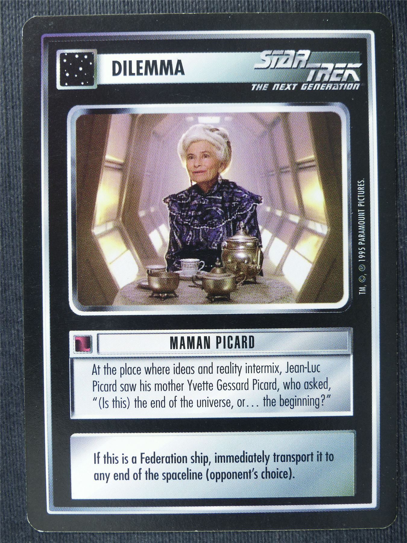 Maman Picard - NG - Star Trek Cards #16I