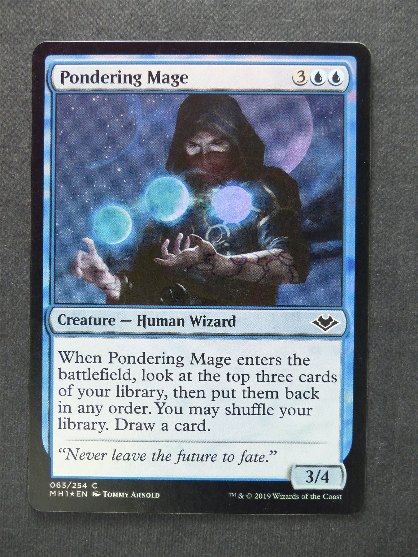 Pondering Mage Foil - Mtg Magic Cards #M3
