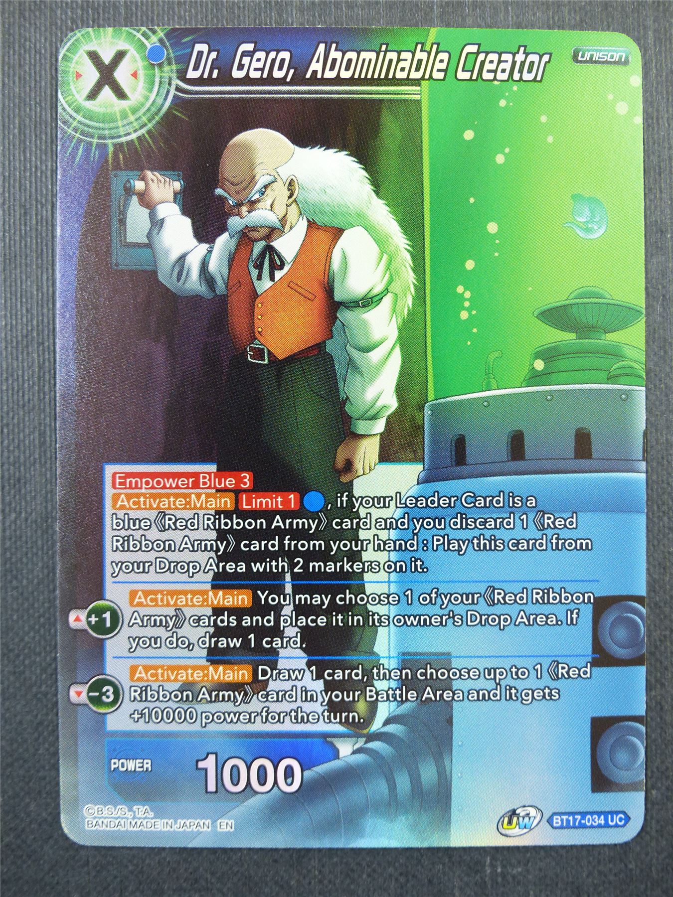 Dr. Gero Abominable Creator Foil - Dragon Ball Super Card #49P