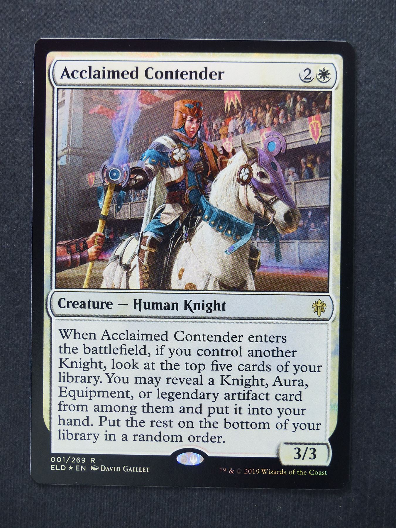 Acclaimed Contender Foil - Mtg Magic Cards #80