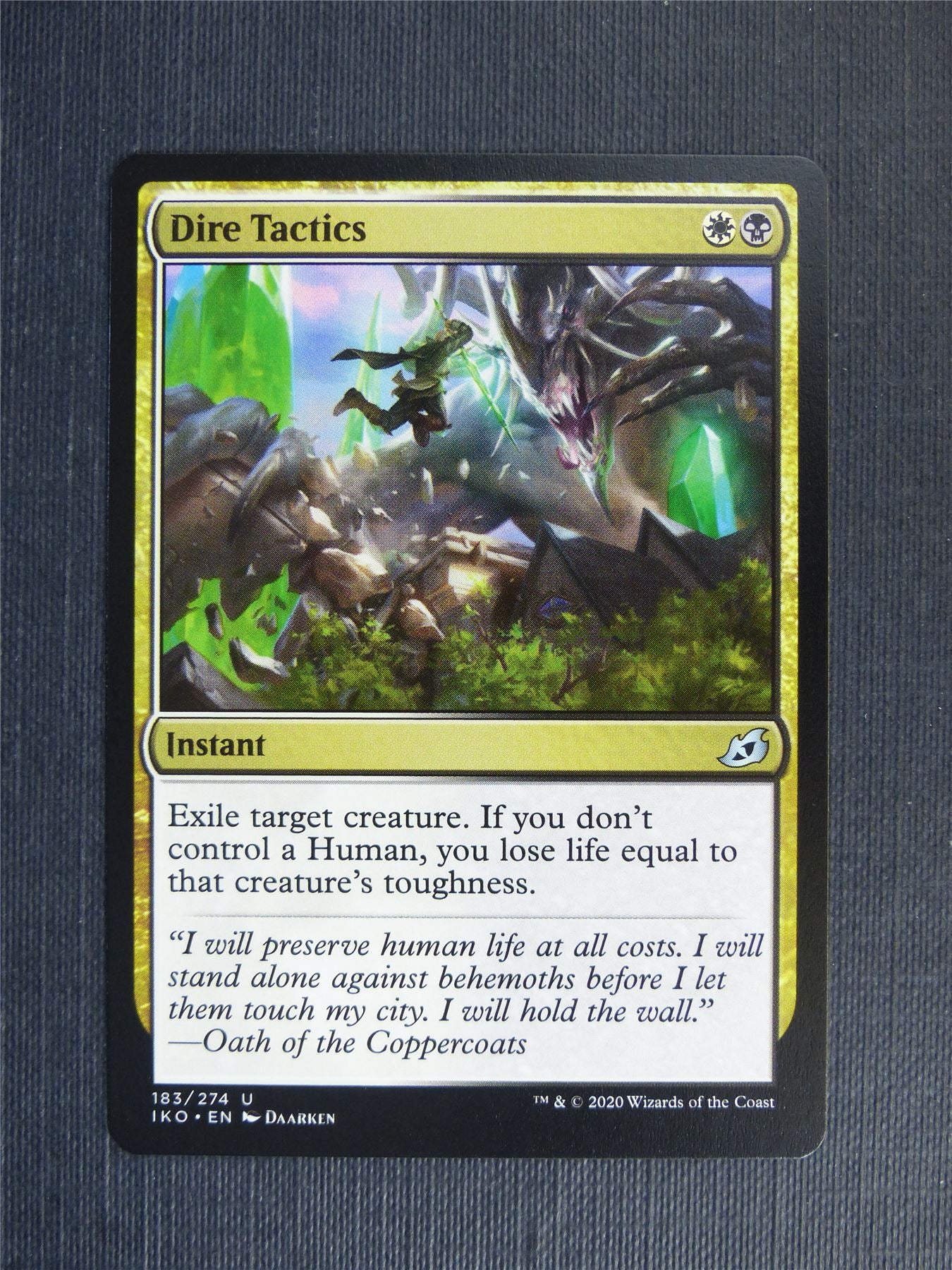 Dire Tactics - C20 - Mtg Card