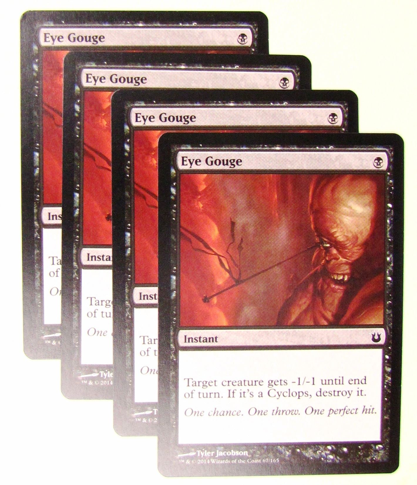 MTG Magic the Gathering Born of the Gods: Eye Gouge x4