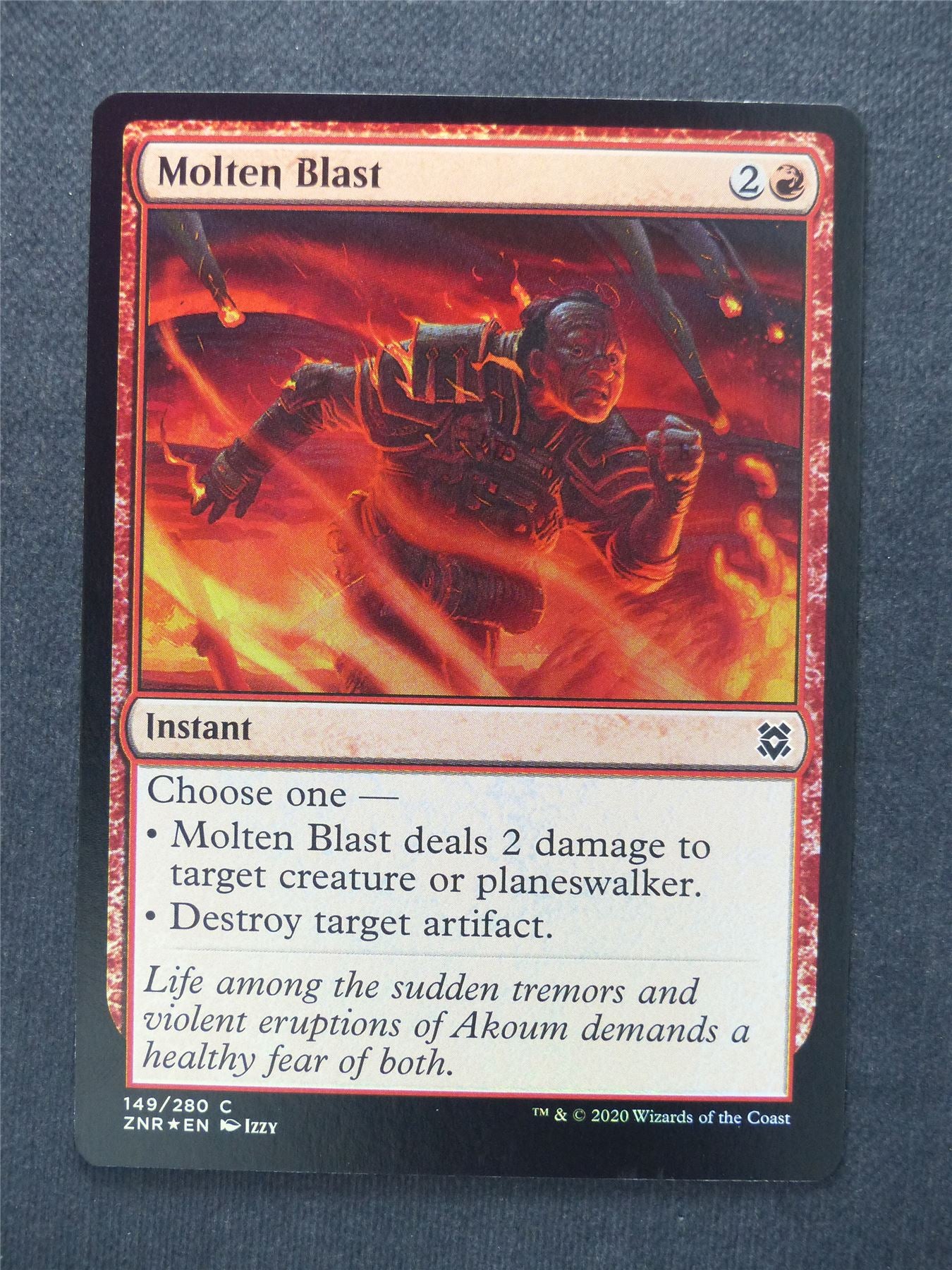 Molten Blast Foil - Mtg Magic Cards #54