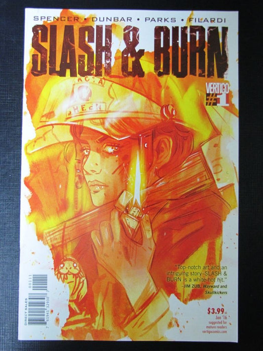 Slash and Burn #1 - Vertigo Comics # 8C96