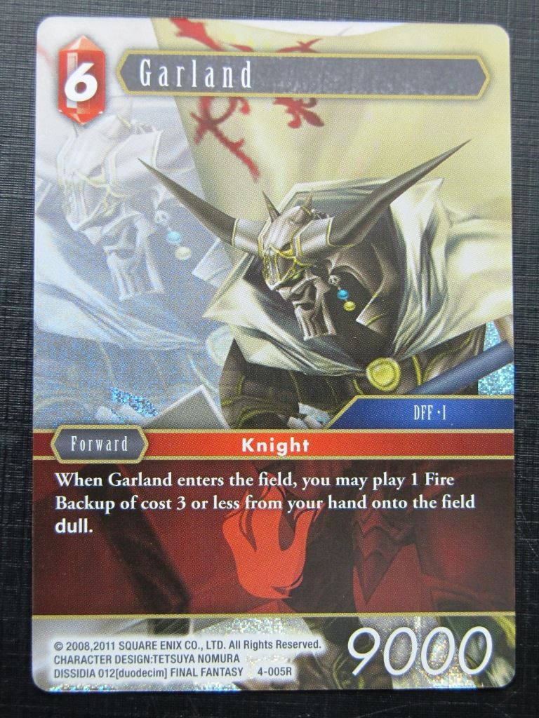 Garland 4-005R Foil - Final Fantasy Card # 7I49