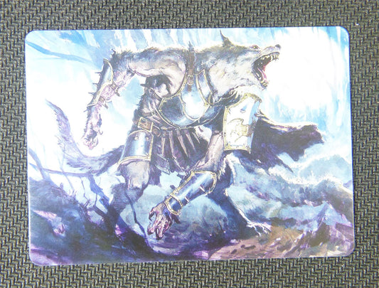 Moonrage Brute Art Card 14 - Innistrad Midnight Hunt Art Series - Mtg Card #3CN