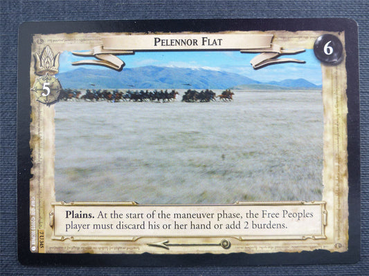 Pelennor Flat 7 U 345 - LotR Cards #2YD