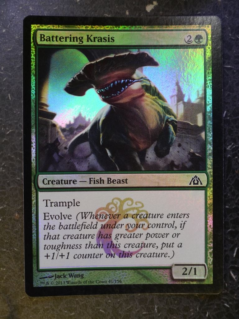 MTG Cards: BATTERING KRASIS FOIL # 5A86