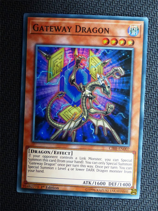 Gateway Dragon - CIBR - Super Rare - Yugioh Card # 1H51