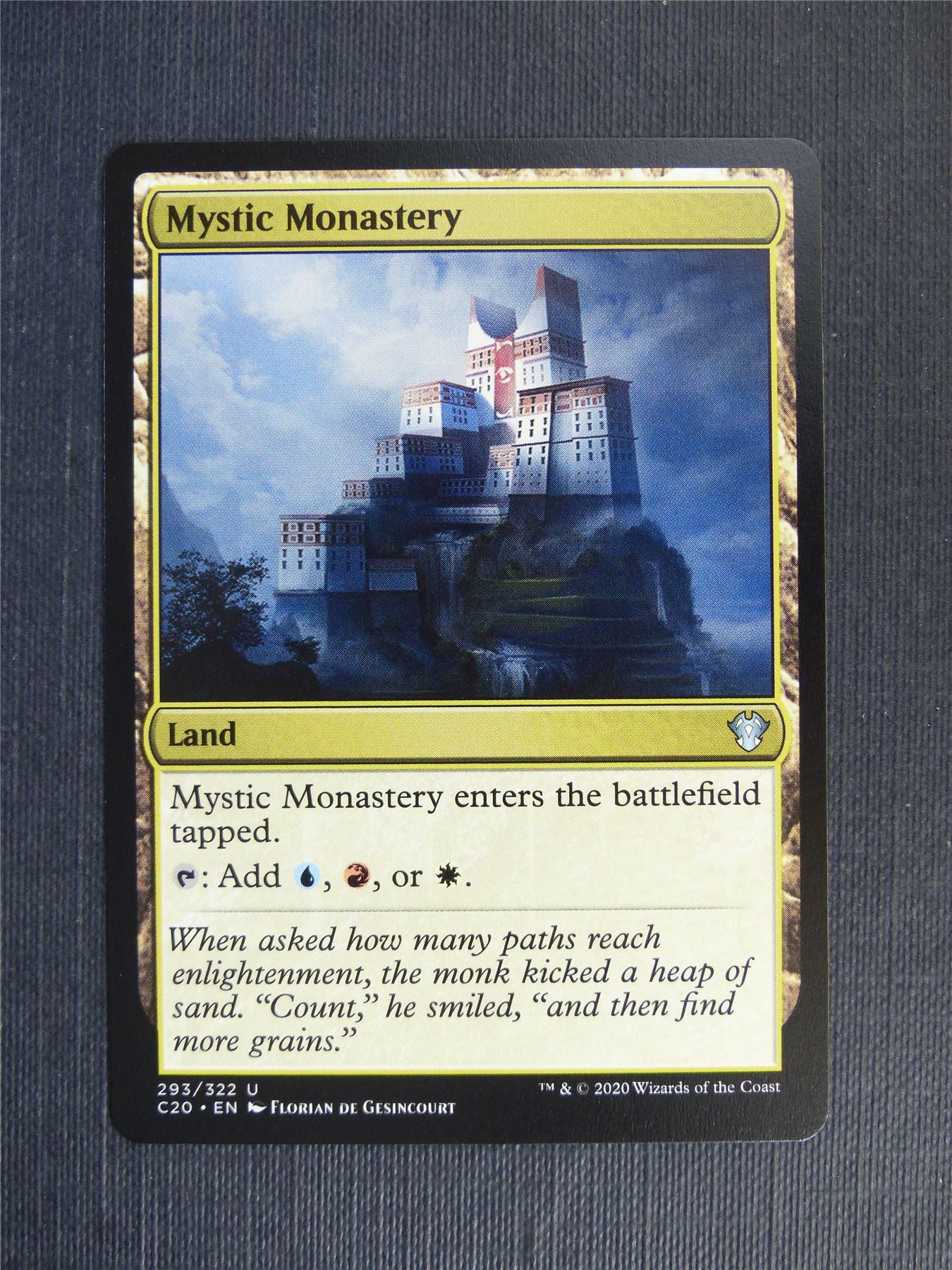 Mystic Monastery - C20 - Mtg Card